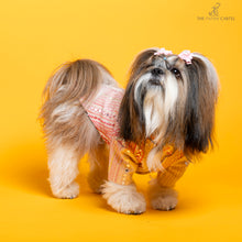 Load image into Gallery viewer, Shades of pink mirrored sherwani Sherwani For Dogs
