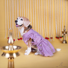 Load image into Gallery viewer, Lilac Embroidered Indian Angarkha for dogs