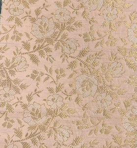 Pink & Golden Brocade Koti Kurta
