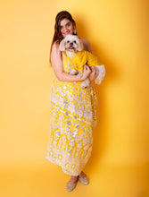 Load image into Gallery viewer, Foil Work Cowl Dress