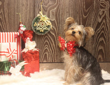 Load image into Gallery viewer, Frilled Polka Dot Bow